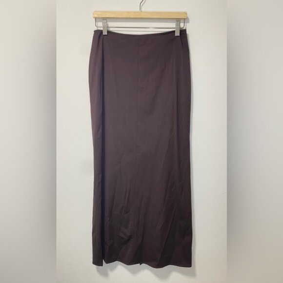 Jil Sander Long Skirt Made in Italy – Brown – Approx Size M - Picture 4 of 9